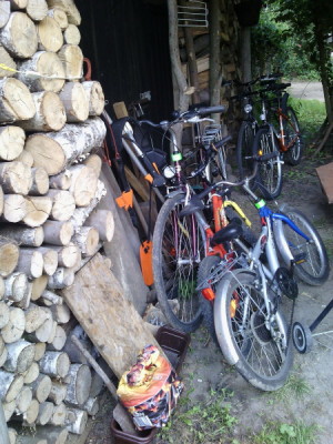 Bicycles available to guests