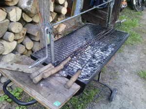 Anyone eager for grilled sausage? :)